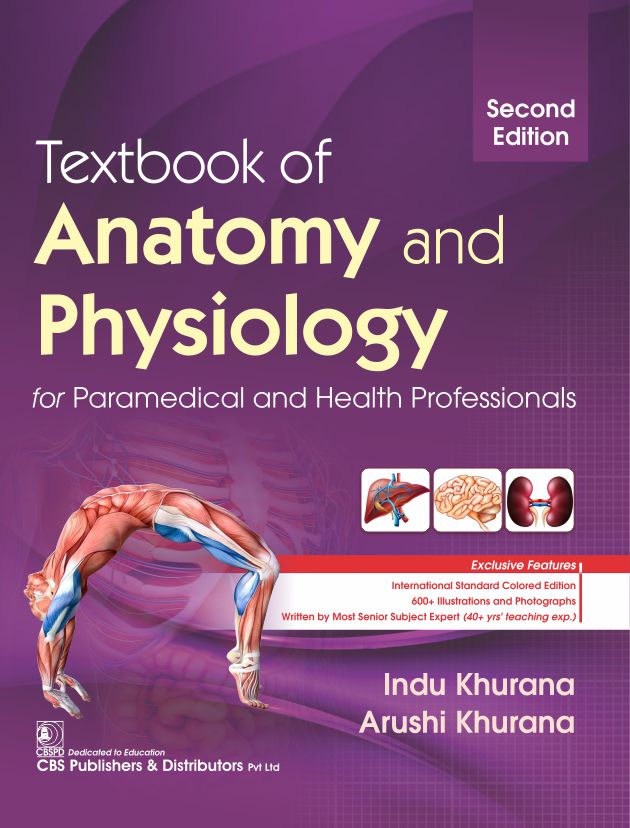 Textbook of anatomy and physiology